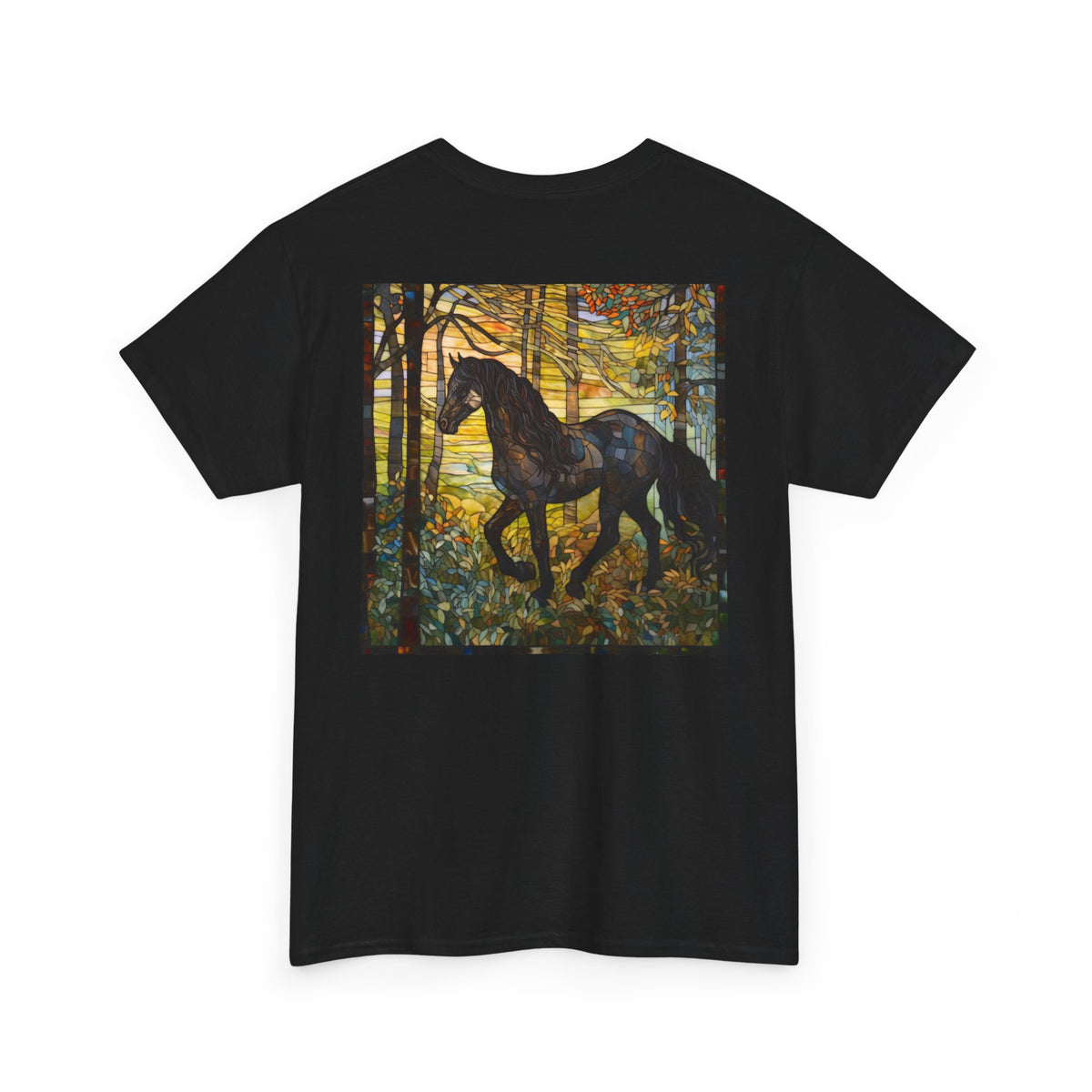 SMF Majestic Horse Artwork Unisex Cotton Tee